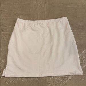 NWT White Mini Skirt